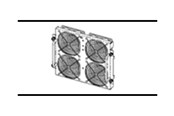 Kabinet Køler - APC - fan unit - Kabinet køler - W0G-9646