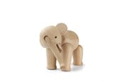 Boligindretning - Kay Bojesen - Elephant mini - Oak - H9.5 cm - 39242