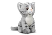 Plys - Animigos Gråstribet Kat - 37235