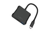 USB hub - FIXED Quadry Hub 5in1 Multiport USB-C Hub 4K/6OHz Space Black USB hub - FIXHU-QR-BK