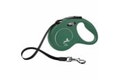 Hunde - Flexi - Koppel New Classic - S - 5m Band - Olive - <15 kg - 600.7768