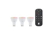 Smart Home - EGLO CONNECT.Z SÆT FJERNBETJENING + 3 GU10 opal SMART pærer M/FARVER(RGB) OG TUNABLE WHITE - 110309