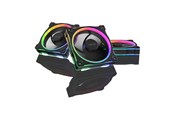 Kabinet Køler - ASUS Prime MR120 Fan ARGB Black 3in1 - Sort med RGB LED lys - 90DA00I0-B09020
