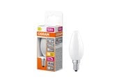 Lyskilder - Osram LED pære LED Comfort kerte mat 470lm 3,4W/927 (40W) dæmpbar E14 - 4058075602779
