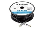 Skærmkabel - Lanberg HDMI cable with Ethernet - 20 m - CA-HDMI-20FB-0200-BK