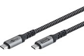 USB kabel - Pro USB-C <-> USB-C - 1.8m - 240 Watt Power Delivery - USB 4.0 / Thunderbolt 4 - Sort - PUSB4-40-AC-SBG-1.8M