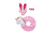 Dukker & Tilbehør - Baby Born Swim Set Unicorn 43cm - 839447