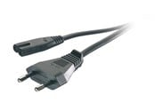 Strømkabel (ekstern) - Vivanco Power cord Euro plug – “8 1.25m Black - 4008928460957