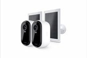 Smart Home - Arlo Essential 3 2K-overvågningskamera med solpanel (2-kameraer) - VMK3280-100EUS