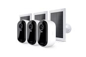 Smart Home - Arlo Essential 3 2K-overvågningskamera med solpanel (3-kameraer) - VMK3380-100EUS