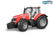 Legetøjsbil - Bruder Massey Ferguson 7624 traktor legetøj - BR3046