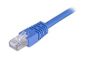 Netværkskabel - Deltaco STP-603B - patch cable - 30 cm - blue - Blå - 0.3 meter - STP-603B