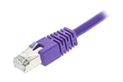Netværkskabel - Deltaco LAN CAT 6 - F/UTP - Lilla - 10 meter - STP-610P