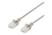 Netværkskabel - Deltaco patch cable - 1.5 m - grey - Grå - 1meter - UUTP-1030