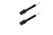 Netværkskabel - Deltaco Flex-Boot patch cable - 1 m - white - Hvid - 1m - 102070-010