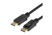 Skærmkabel - Deltaco - DisplayPort cable - DisplayPort to DisplayPort - 5 m - DP-1050D-FLEX