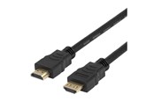 Skærmkabel - Deltaco HDMI cable with Ethernet - 1 m - HDMI-1010D-FLEX-LOCK