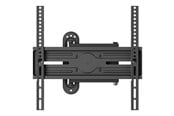 Vægbeslag, AV-Beslag & AV-Møbler - Deltaco mounting kit - for flat panel - full motion 3-way tilt swivel 35 kg - black - Maks 35 kg - Maks størrelse 65" - ARM-1200-B