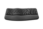 Tastatur - Logitech Ergo Series Wave Keys for Business - Tastatur - Engelsk - UK - Grå - 920-012333