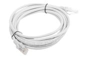 Netværkskabel - Lanberg patch cable - 3 m - grey RAL 7035 - Grå - 3m - PCU6-10CC-0300-S