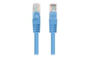 Netværkskabel - Lanberg patch cable - 3 m - blue RAL 5012 - Blå - 3m - PCU6-20CC-0300-B