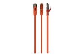 Netværkskabel - Gembird Cablexpert patch cable - 1.5 m - orange - Orange - 1m - PP6A-LSZHCU-O-1.5M