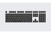 Tastatur - Wooting PBT ISO (UK) & ANSI (US) Keycaps - Just Black - Keycaps - Amerikansk engelsk - Sort - KC3-USUK4-PDS-BK1