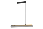 Smart Home - EGLO CONNECT.Z KOKOMO SMART langbordspendel sort/natur fsc M/FARVER(RGB) OG TUNABLE WHITE - 900702