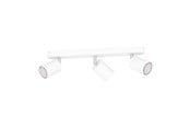 Smart Home - EGLO CONNECT.Z ADFIRA SMART gu10 spotskinne hvid/krom M/FARVER(RGB) OG TUNABLE WHITE - 31856