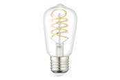Lyskilder - EGLO LED pære ST48 SPIRAL 7,3W 806LM 2700K KLAR E27 - 110307