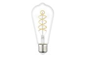 Lyskilder - EGLO LED pære ST64 Spiral 7,3 W 806 lumen 2700K Klar E27 - 110318