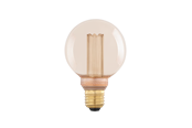 Lyskilder - EGLO LED pære G80 DECO 4W 200LM 1800K AMBER E27 - 113007