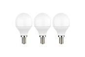Lyskilder - EGLO LED pære P45 4,9W 3 STK OPAL E14 - 117522