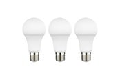 Lyskilder - EGLO LED pære A60 9W 806LM 3000K 3 STK OPAL E27 - 117523