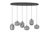 Lamper - EGLO Stars of Light LARVA LANGBORD L1185 CCT 6L SORT/SORT-TRANSP. - 390415