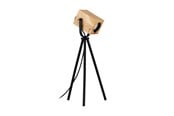 Lamper - EGLO AYLES BORD GU10 SORT/TRÆ FSC - 43749