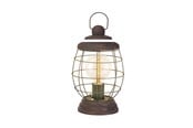 Lamper - EGLO BAMPTON BORD ANTIKBRUN - 49288