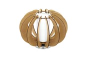 Lamper - EGLO STELLATO 1 BORD Ø300 OPAL/AHORN - 95603