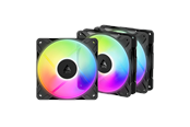 Kabinet Køler - Arctic P12 Pro Reverse A-RGB - 3 Pack - Kabinet køler - 120mm - Sort - ACFAN00333A