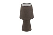 Lamper - EGLO CARPARA BORD 2L H340 BRUN - 97123