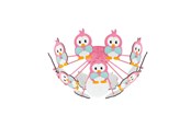 Lamper - EGLO VIKI 2 LOFT M/UGLER PINK - 95637