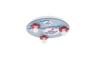 Lamper - EGLO LALELU LOFT 3L Ø400 LYS GRÅ - 97705