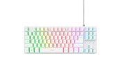 Tastatur - Trust GXT833 Thado TKL - Nordisk - Hvid - 25899