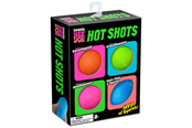 Små gaver til børn - NeeDoh Teenie Hot Shots 4 -Pack - 200108