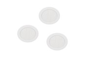 Lamper - EGLO ABIUL INDBYG. SÆT Ø86 RGB/CCT 3X320LM DÆMPB. IP44 HVID - 31936