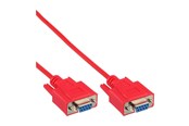 Parallel / Seriel kabel - InLine - null modem cable - DB-9 to DB-9 - 3 m - 12224B