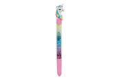 Små gaver til børn - Pocket Money Unicorn Glitter Pen 15cm - assorted - 590218