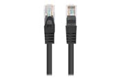 Netværkskabel - Lanberg patch cable - 3 m - black RAL 9004 - Sort - 3m - PCU6-20CC-0300-BK