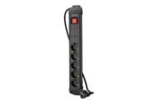 Strømkabel (ekstern) - Lanberg SP1 - power strip - 2500 Watt - SP1-05F-0150-BK