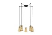 Lamper - EGLO CLAVERDON KLYNGE 6XE27 BAMBUS - 43255